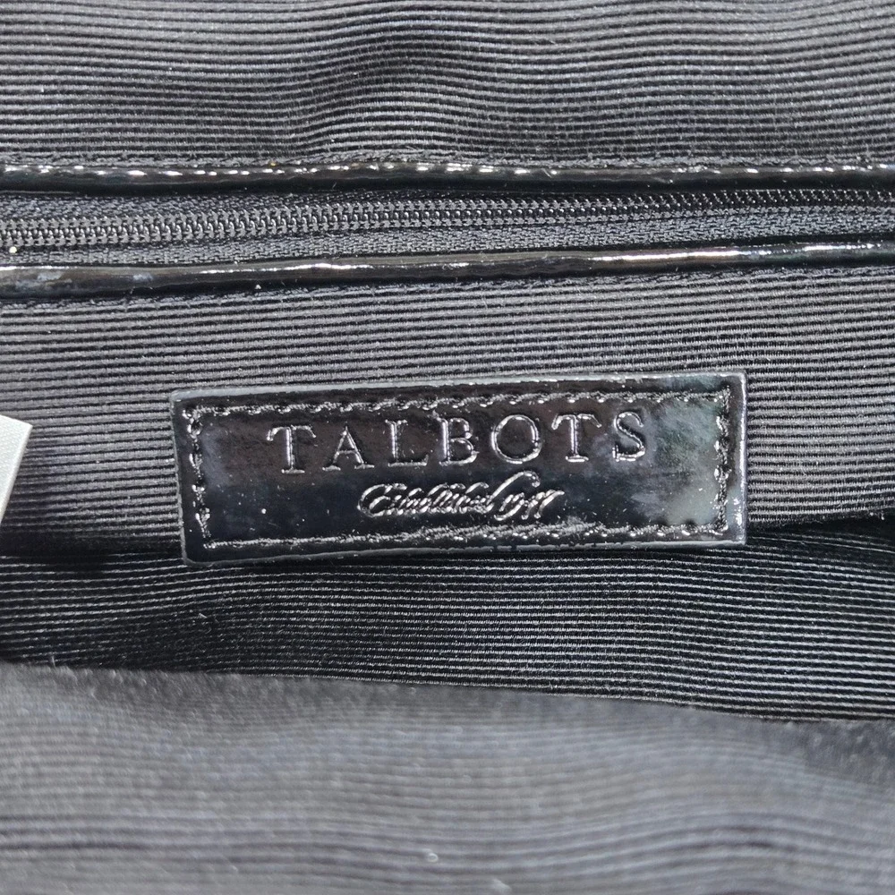 NWT Talbots Leopard Print Metallic Silk Blend Clutch Bag Gold Chain Cocktail